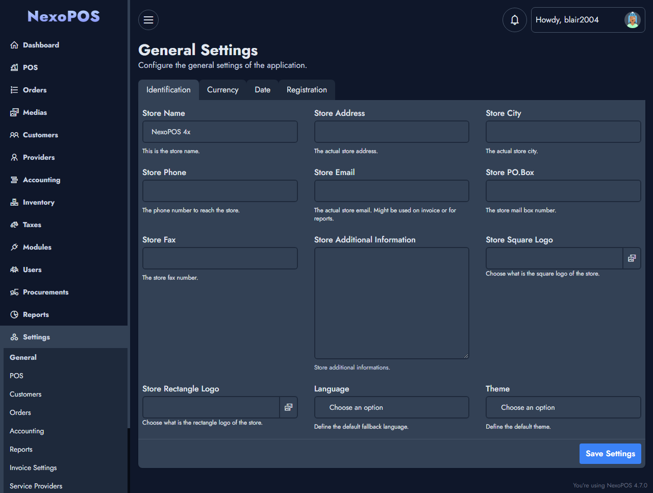 NexoPOS screenshot 8