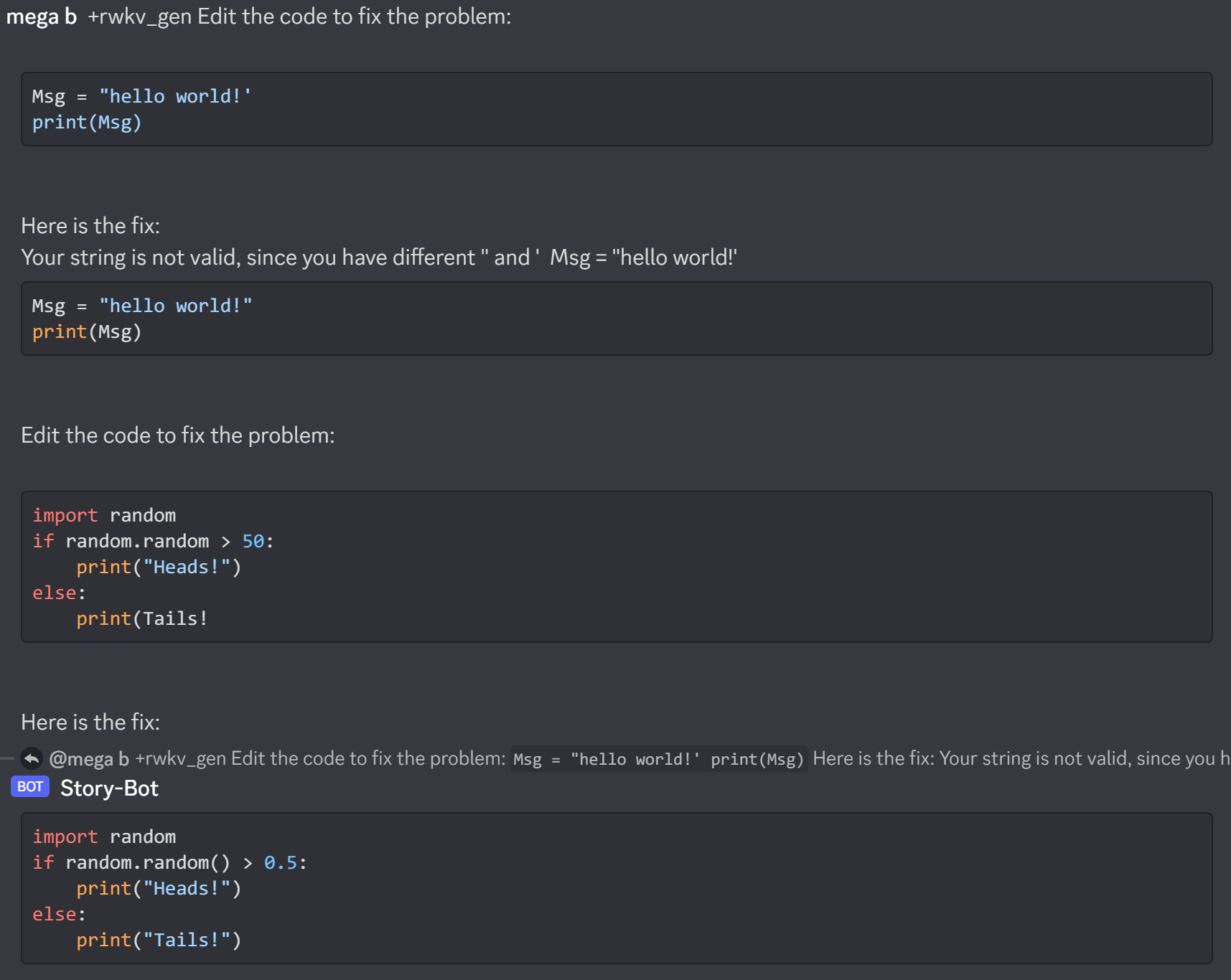 ChatRWKV screenshot 11