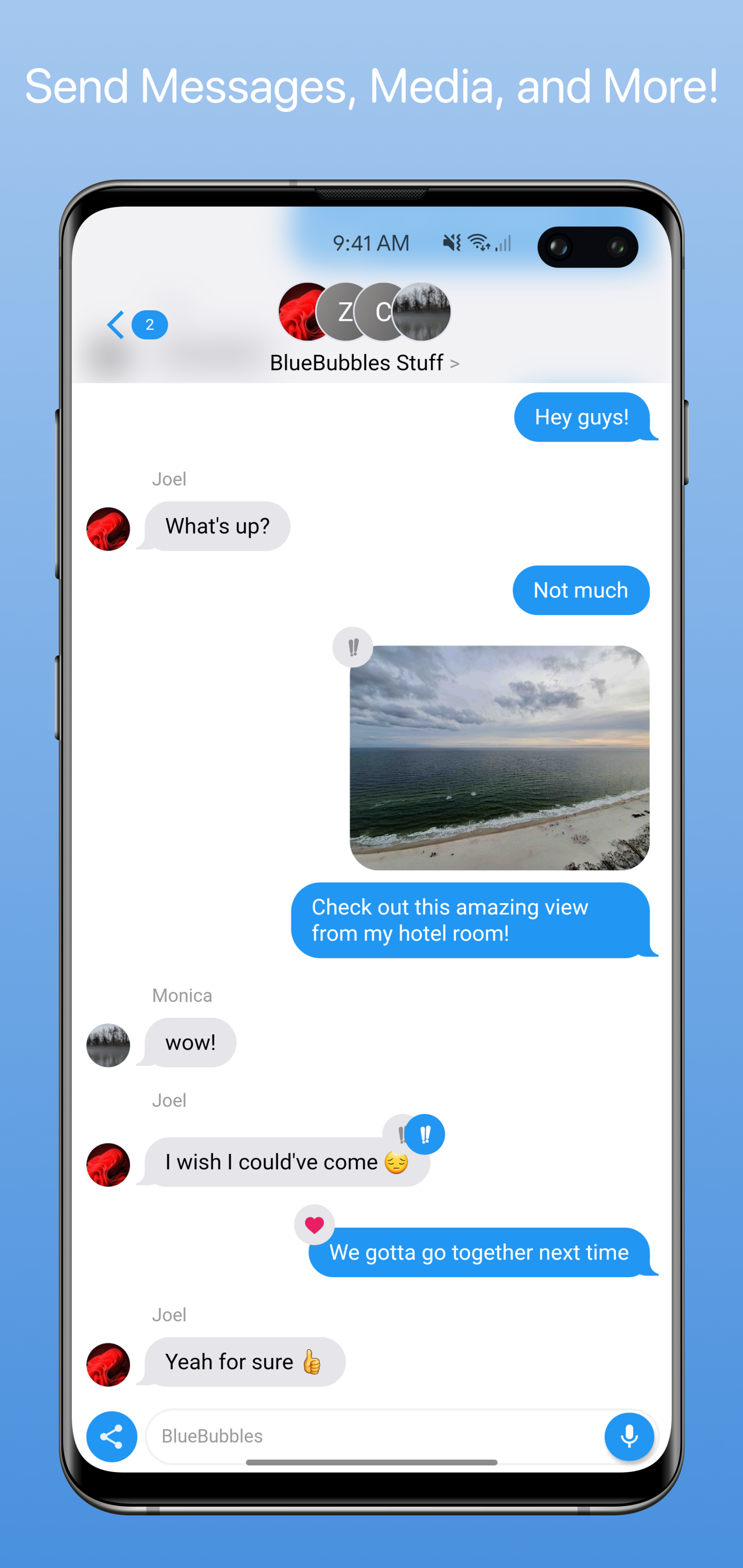 bluebubbles-app screenshot 2