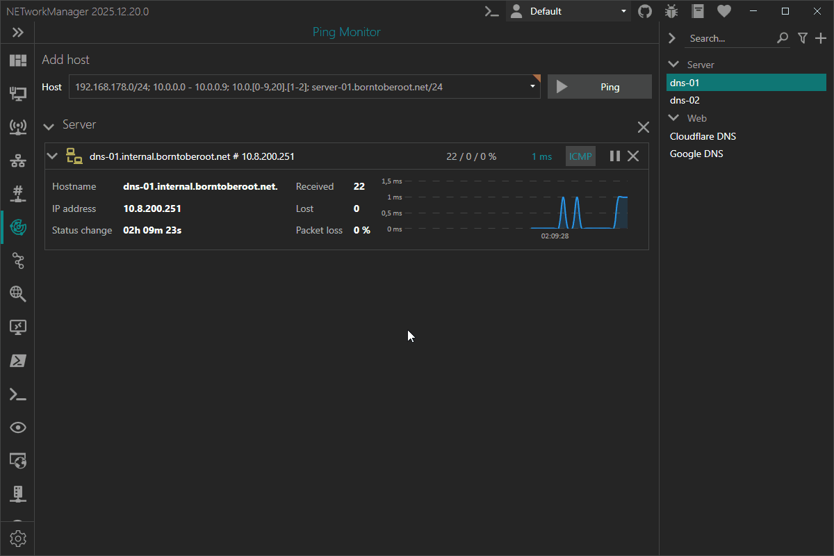 NETworkManager screenshot 3