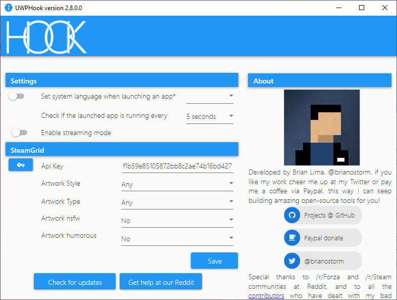 UWPHook screenshot 4