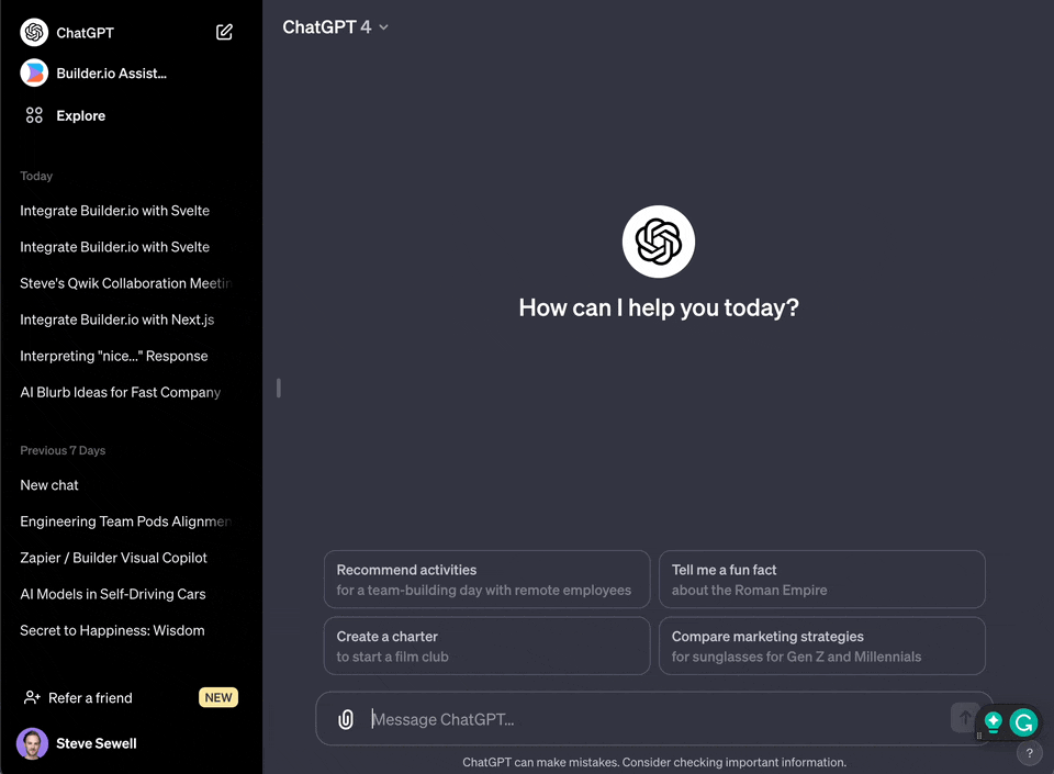 gpt-crawler screenshot 2