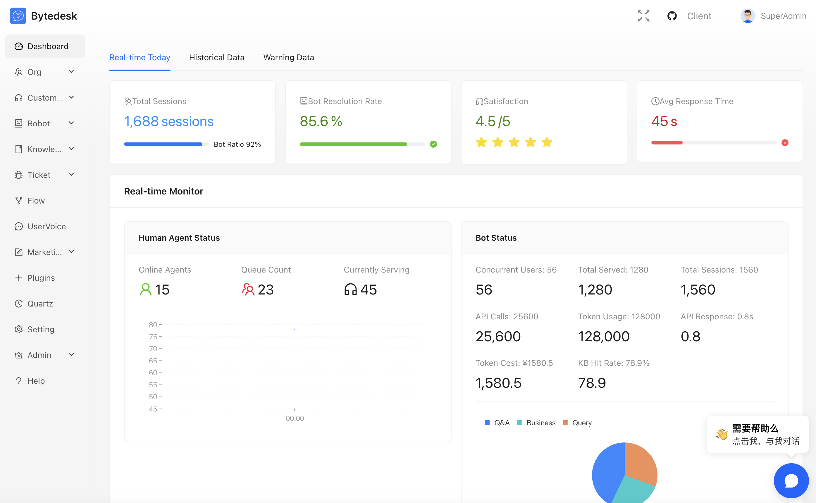 bytedesk screenshot 1