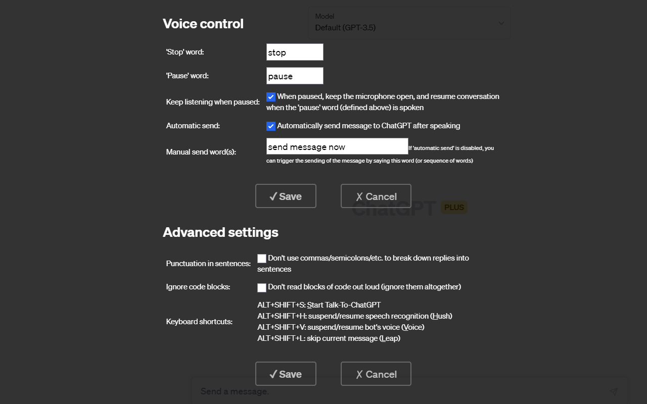 talk-to-chatgpt screenshot 3