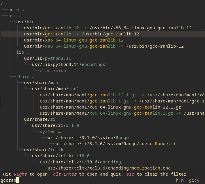broot screenshot 4