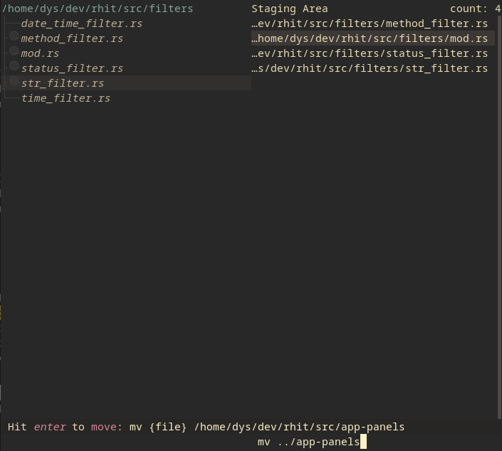 broot screenshot 14