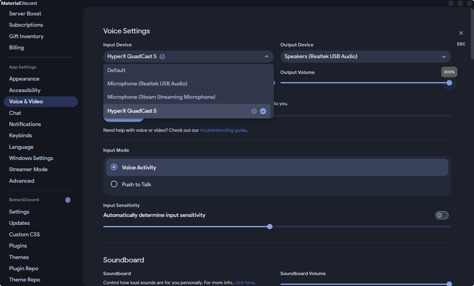 Material-Discord screenshot 5