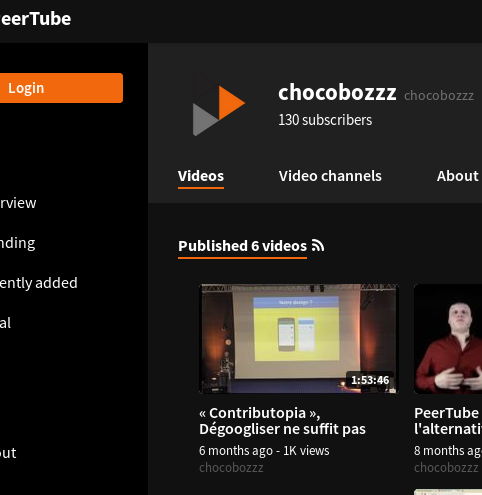 PeerTube screenshot 4