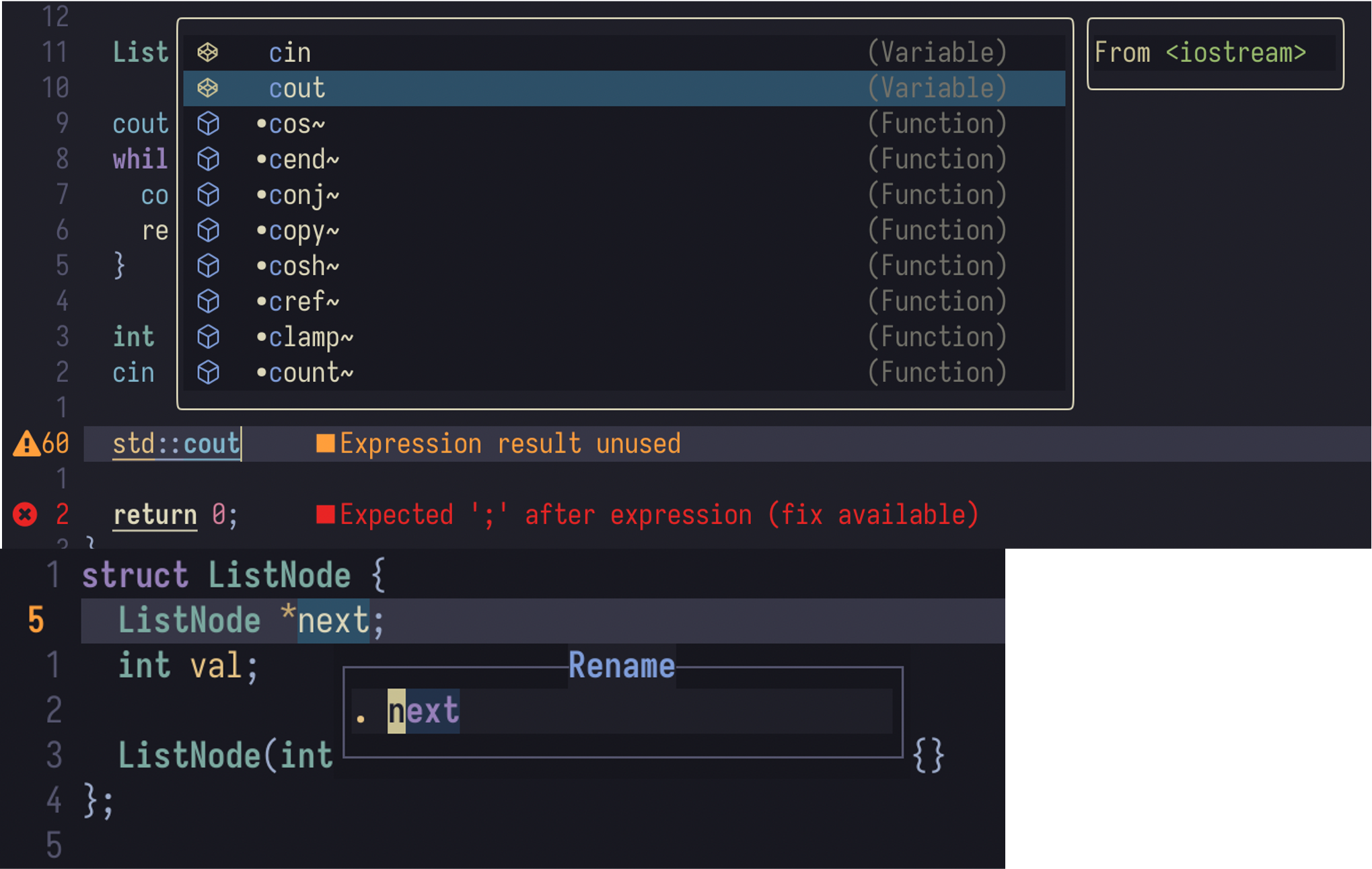 runvim screenshot 3