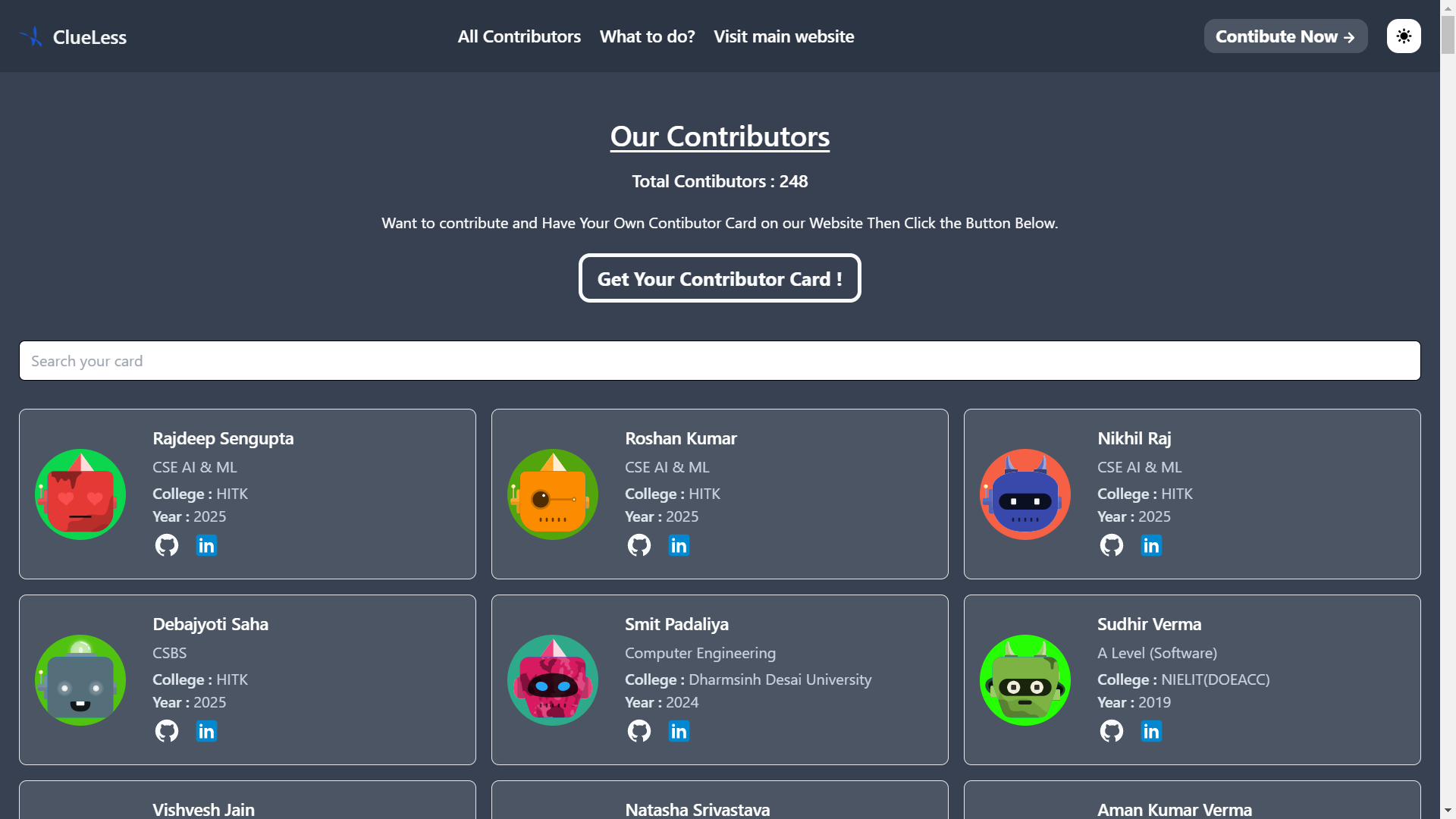 first-contribution screenshot 1