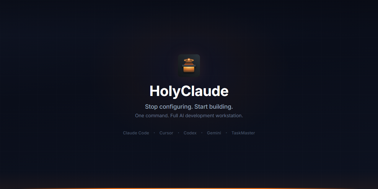 HolyClaude screenshot 1