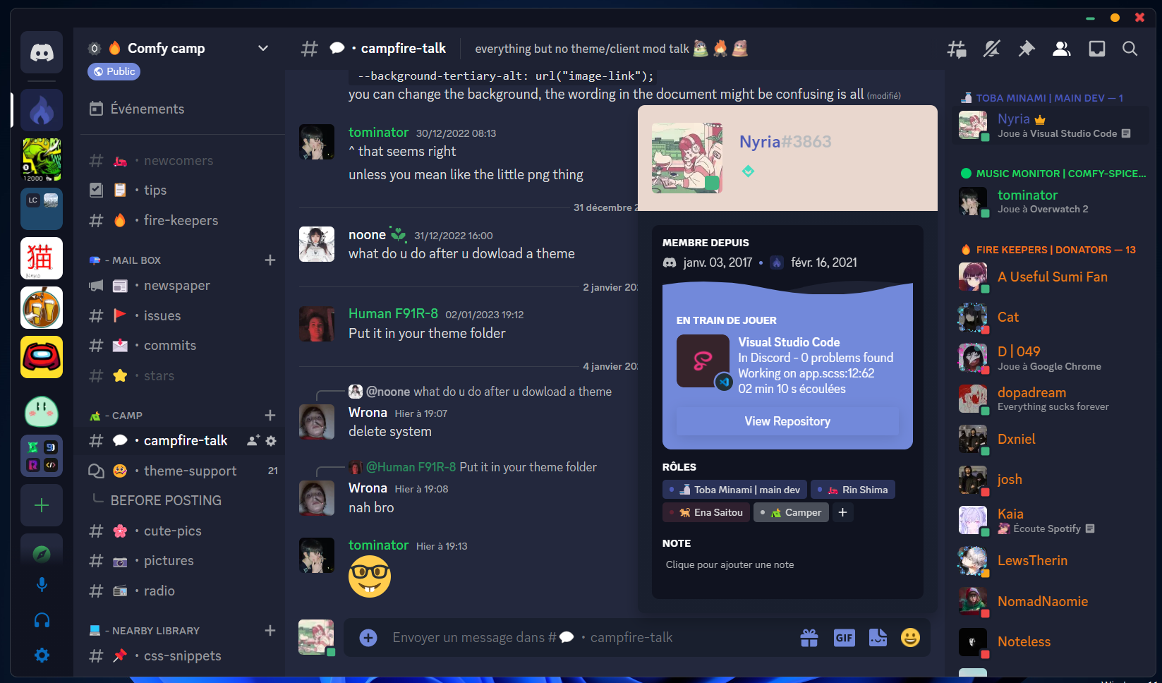 Discord screenshot 1