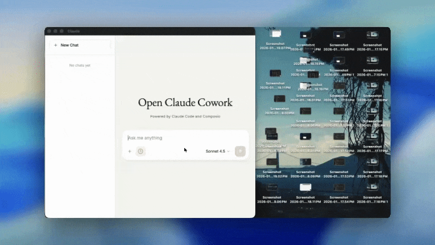 open-claude-cowork screenshot 2