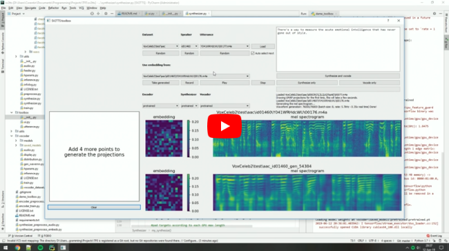 Real-Time-Voice-Cloning screenshot 1