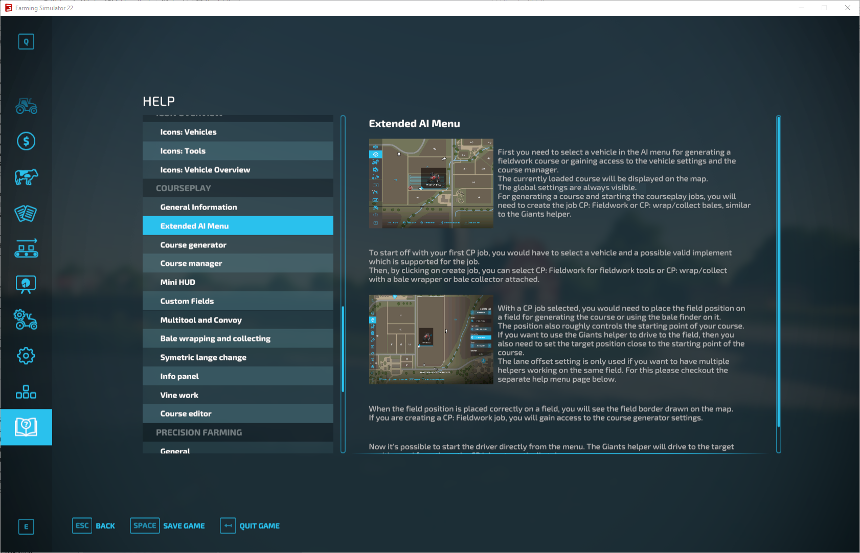 Courseplay_FS22 screenshot 1