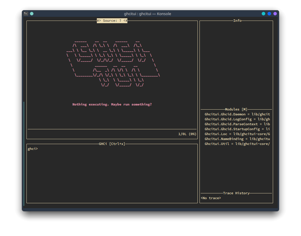 ghcitui screenshot 1