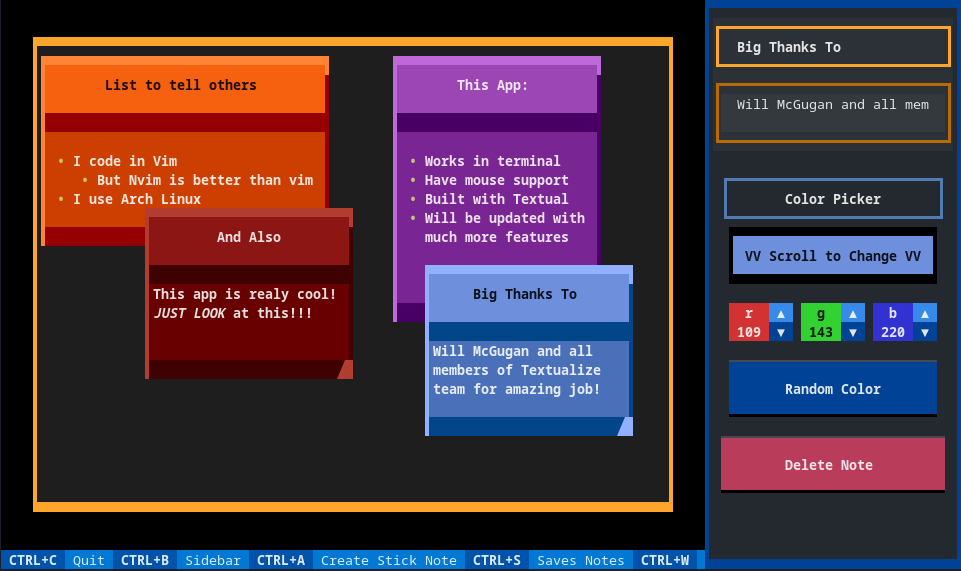 NoteSH screenshot 1