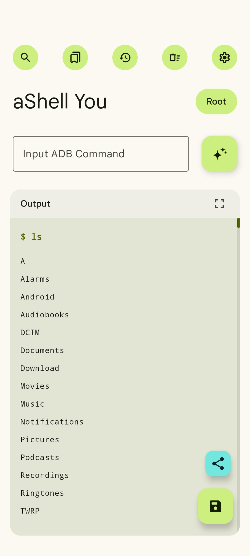 aShellYou screenshot 3