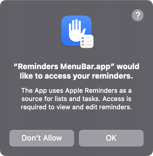 reminders-menubar screenshot 4