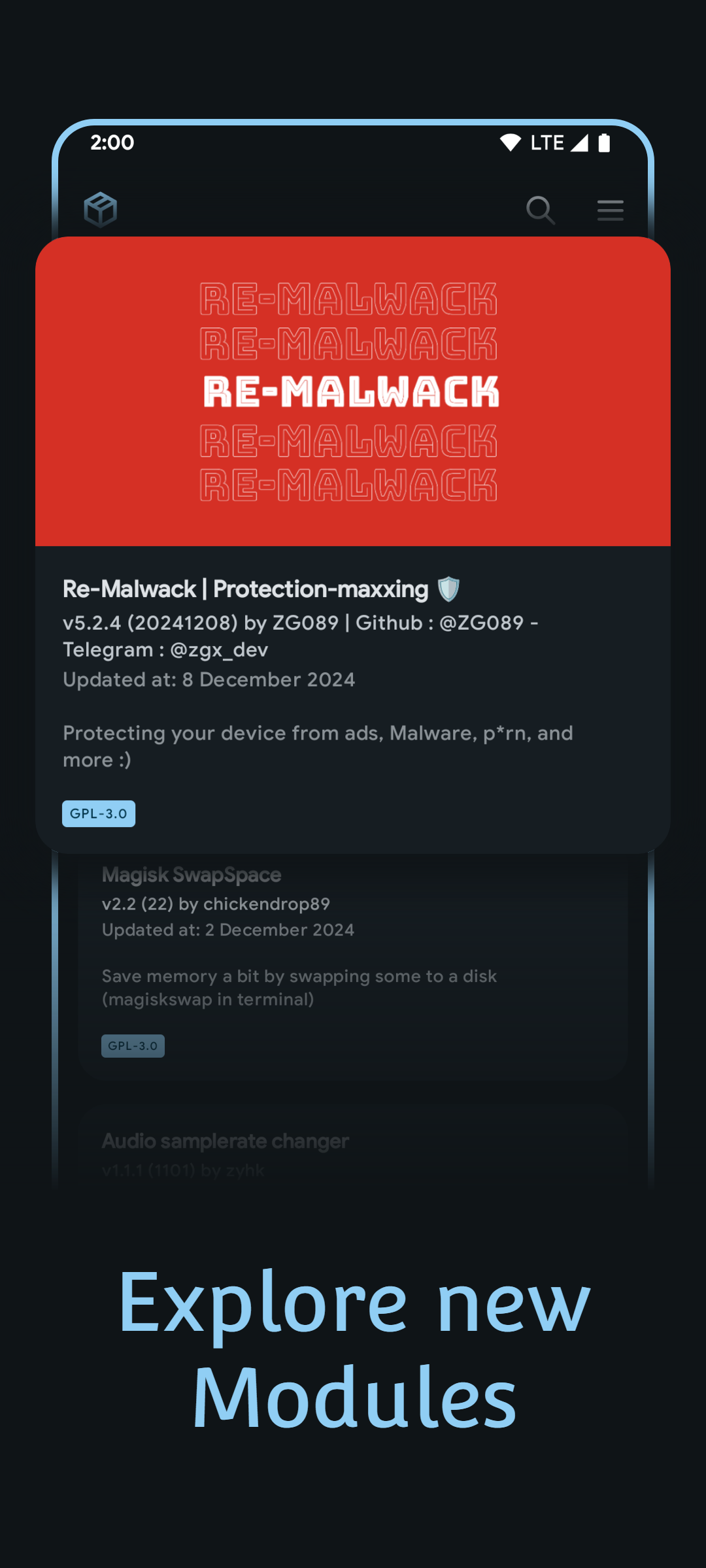MMRL screenshot 1