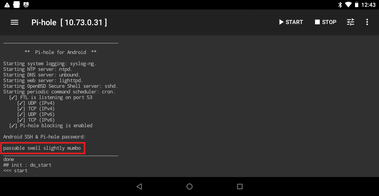 Pi-hole-for-Android screenshot 2