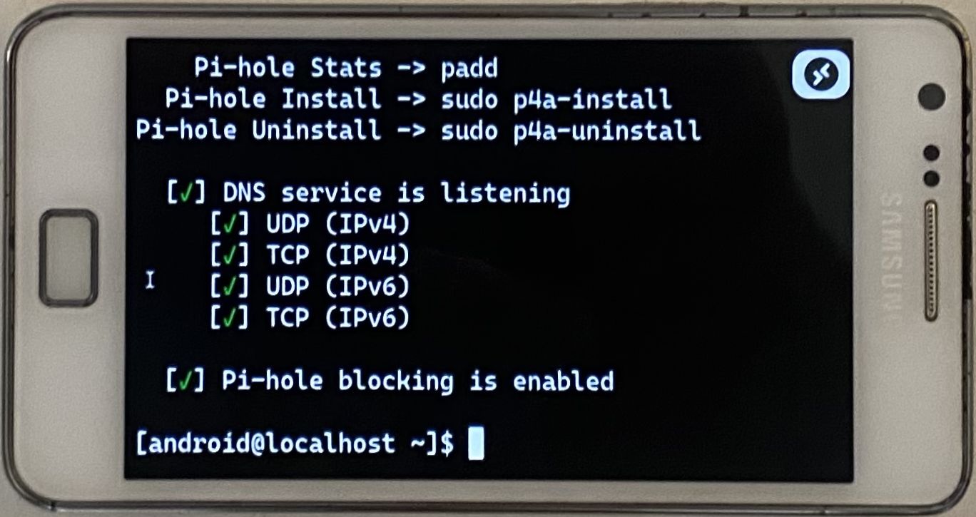 Pi-hole-for-Android screenshot 1
