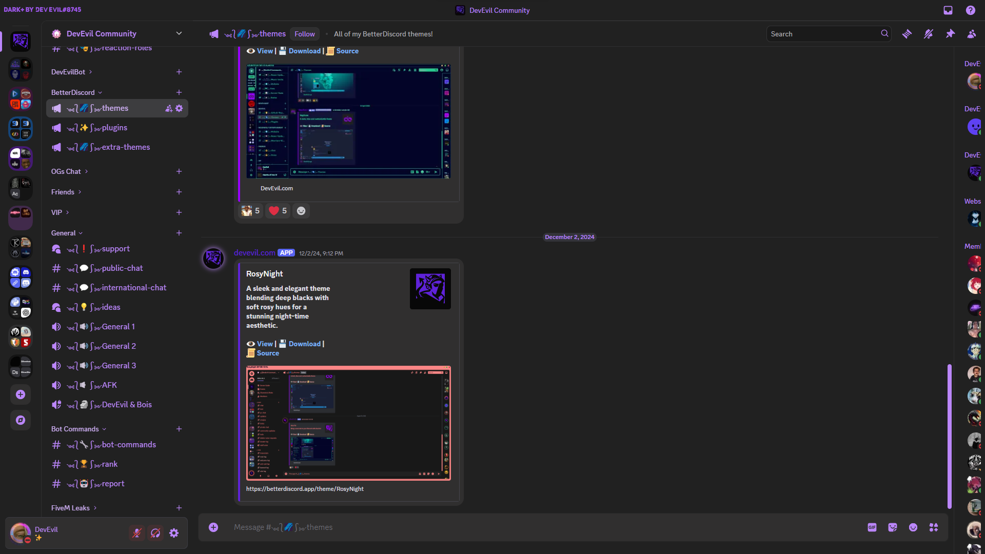 DarkPlus-Discord-Theme screenshot 1