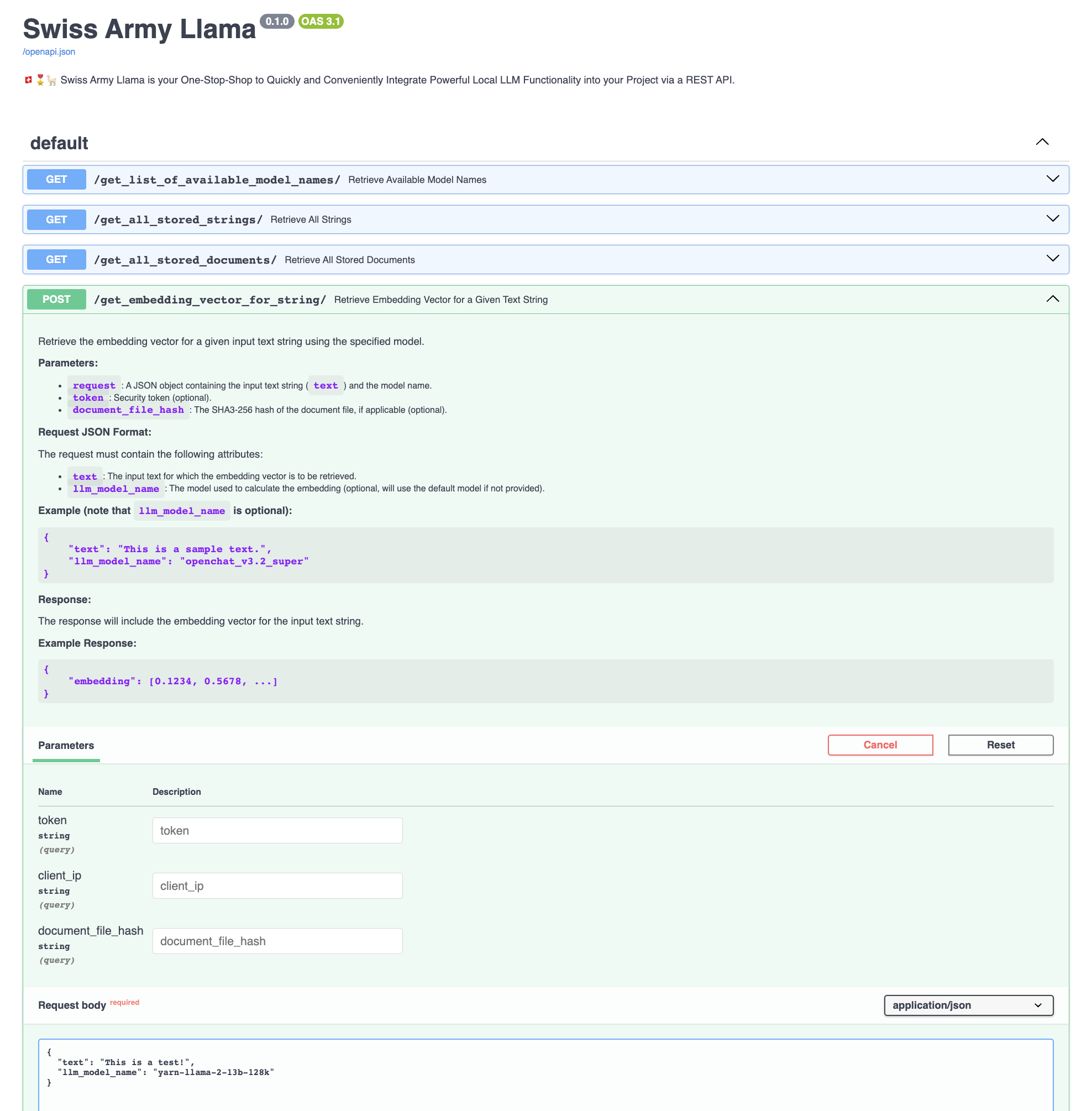 llama_embeddings_fastapi_service screenshot 2