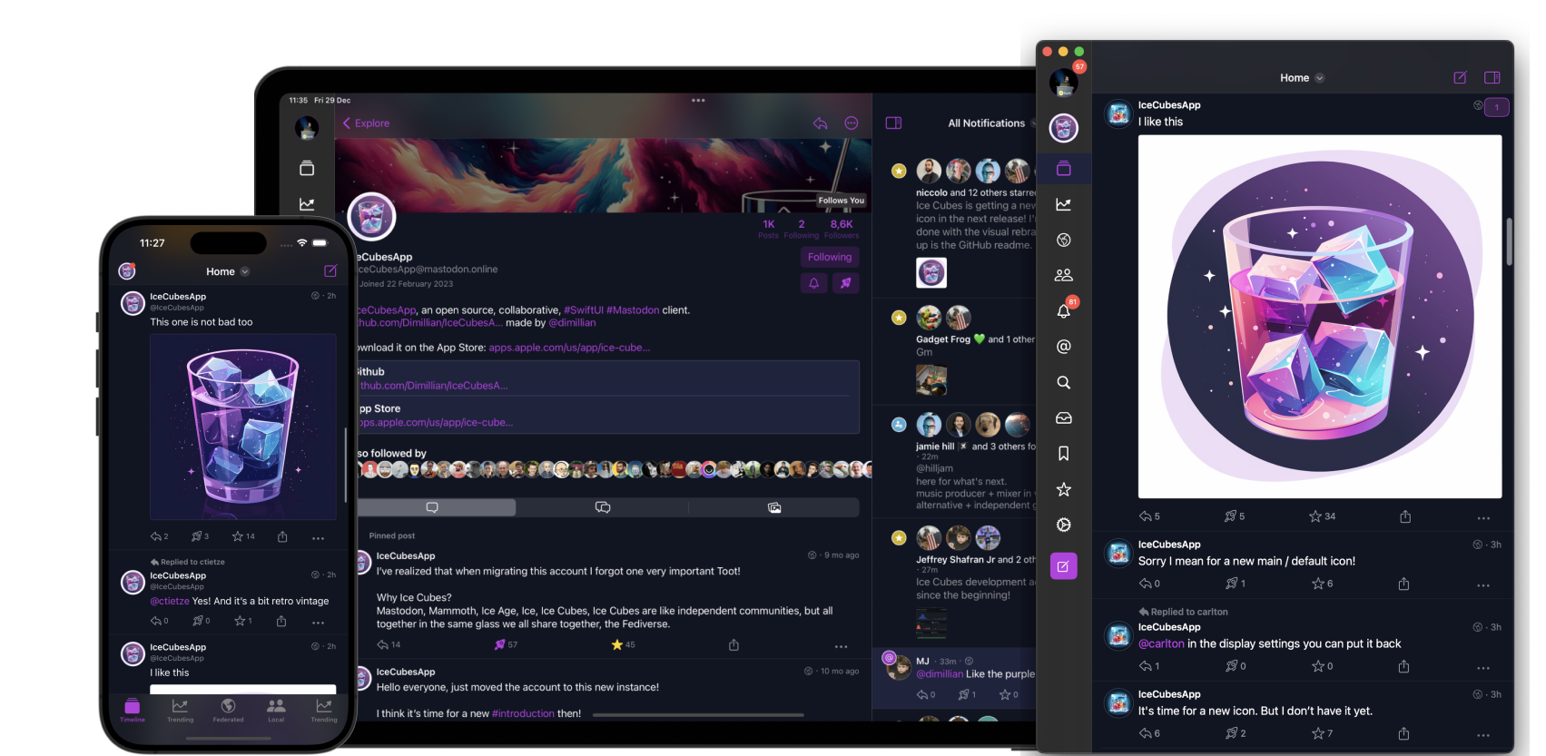 IceCubesApp screenshot 1