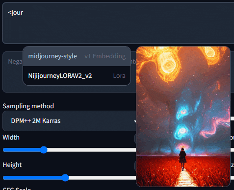 a1111-sd-webui-tagcomplete screenshot 9