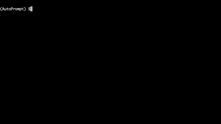 AutoPrompt screenshot 2