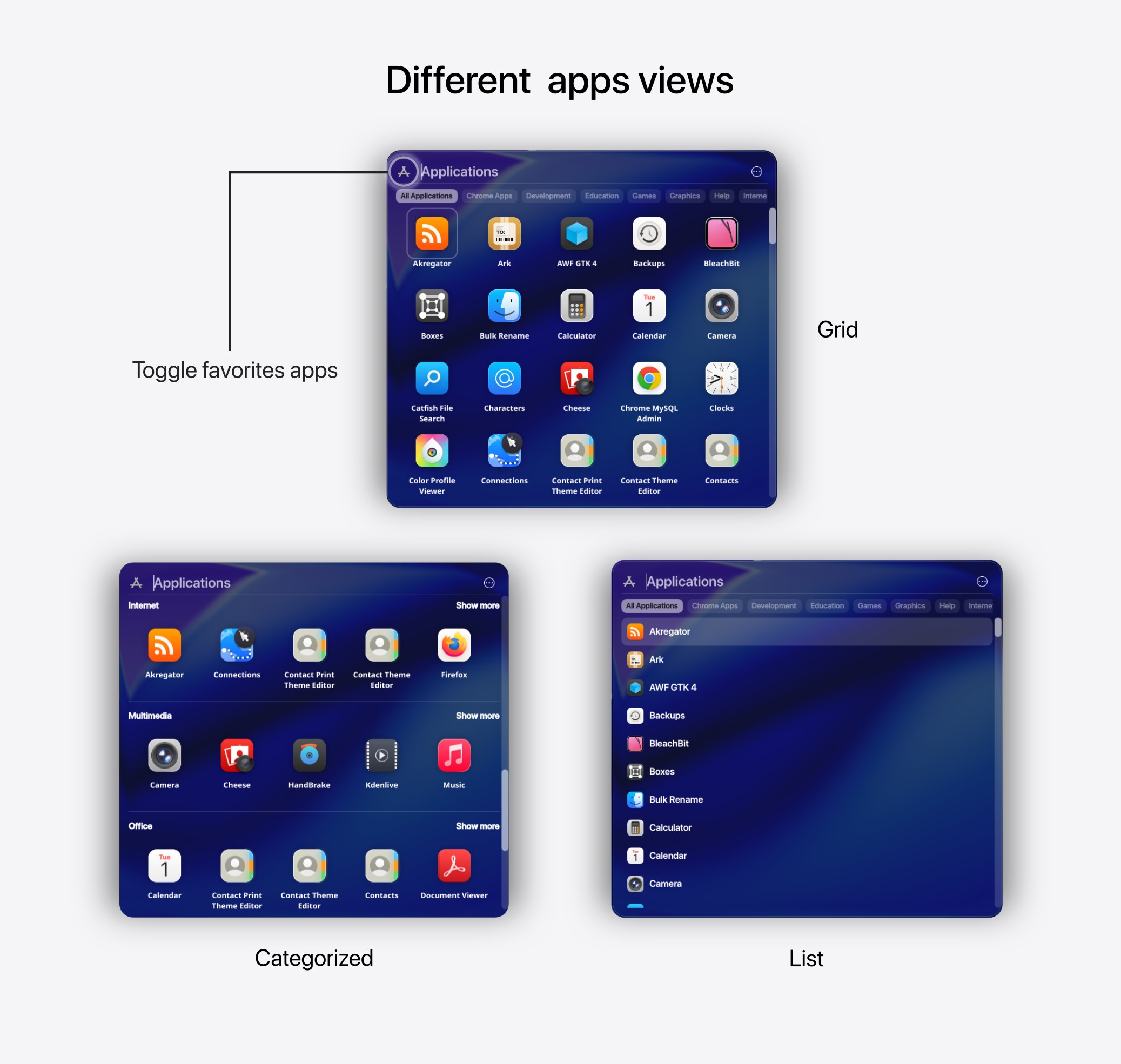 TahoeLauncher screenshot 2