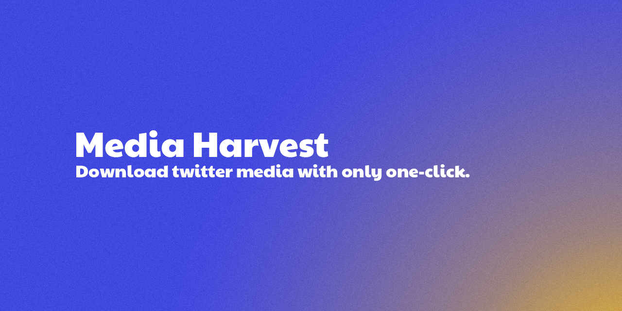 TwitterMediaHarvest screenshot 1