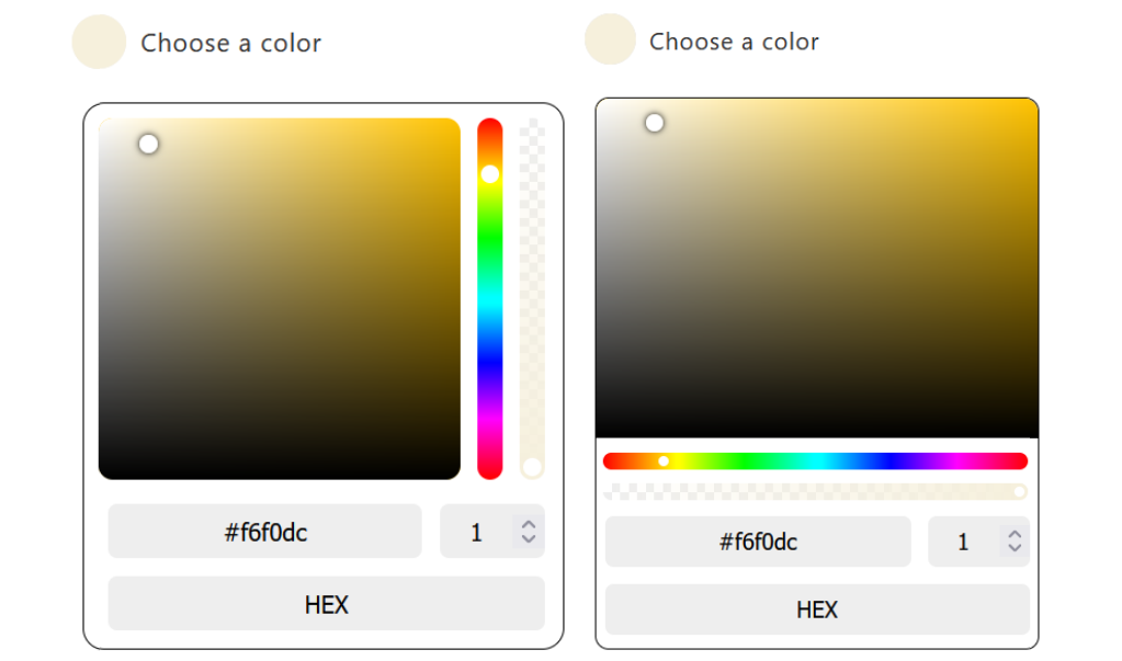 svelte-awesome-color-picker screenshot 1