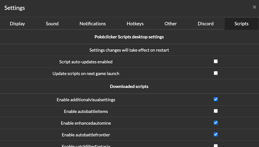 Pokeclicker-Scripts screenshot 12
