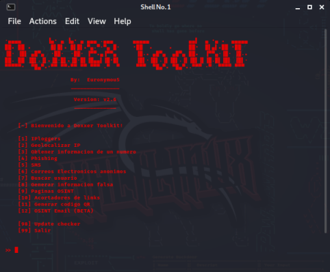Doxxer-Toolkit screenshot 1