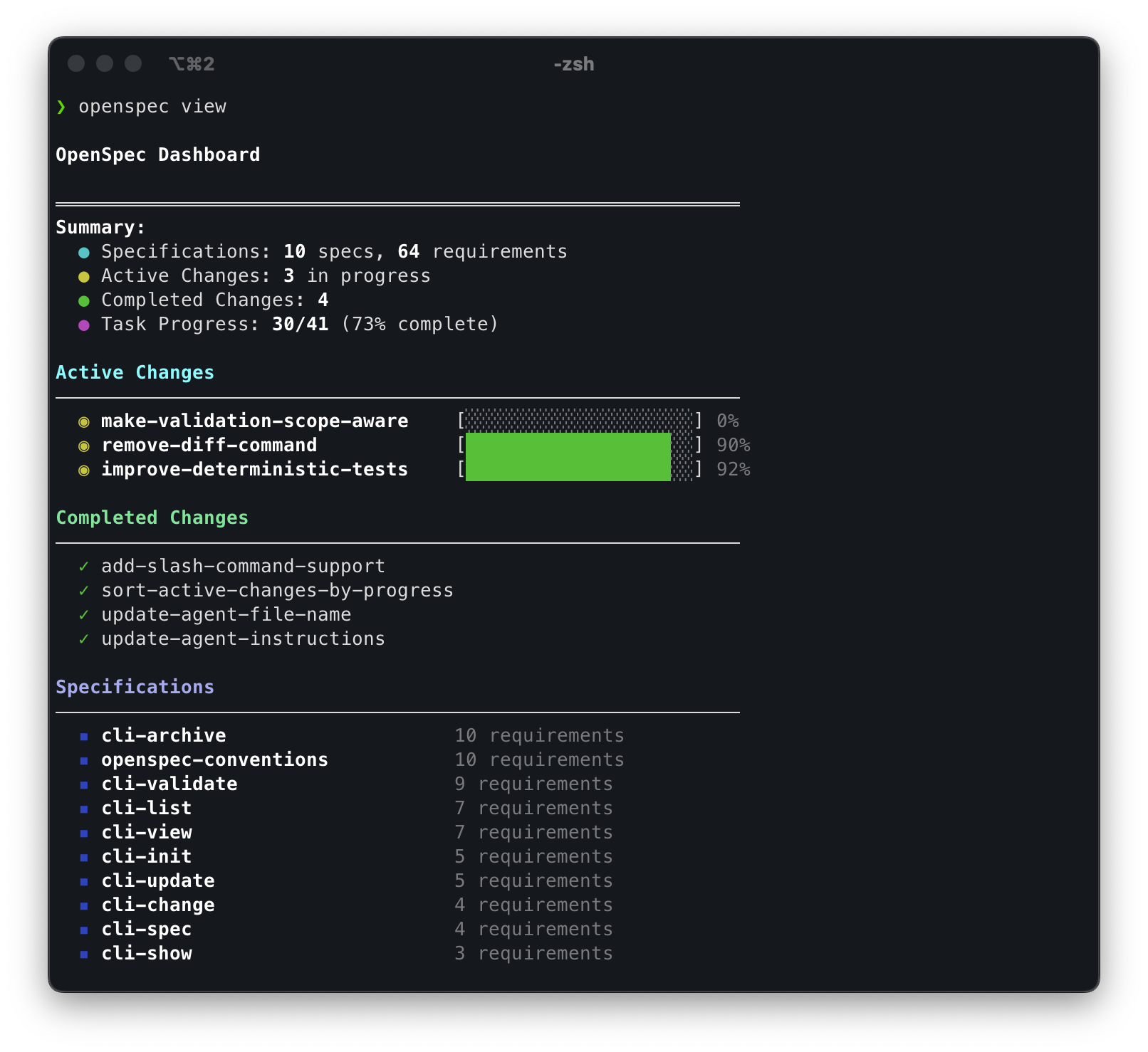 OpenSpec screenshot 2