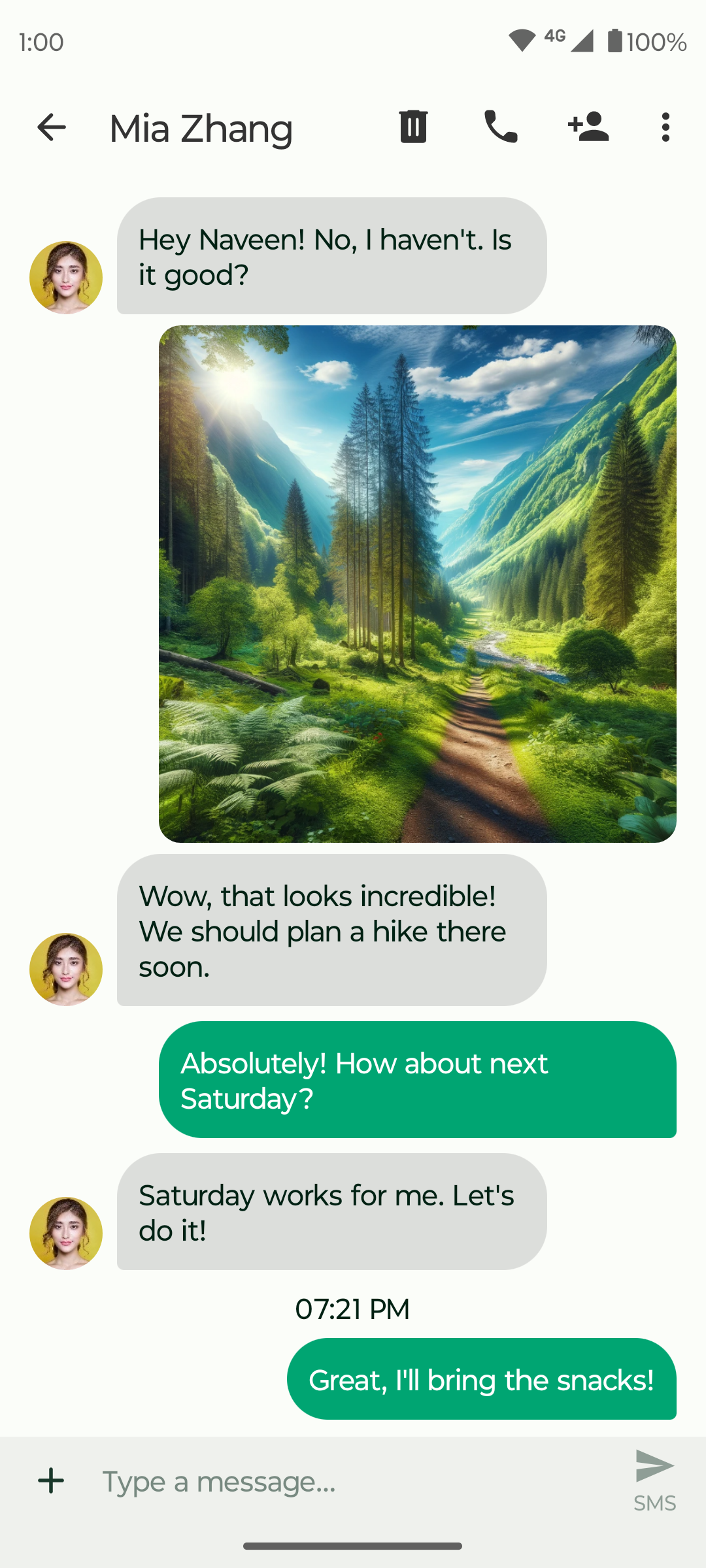 Messages screenshot 3