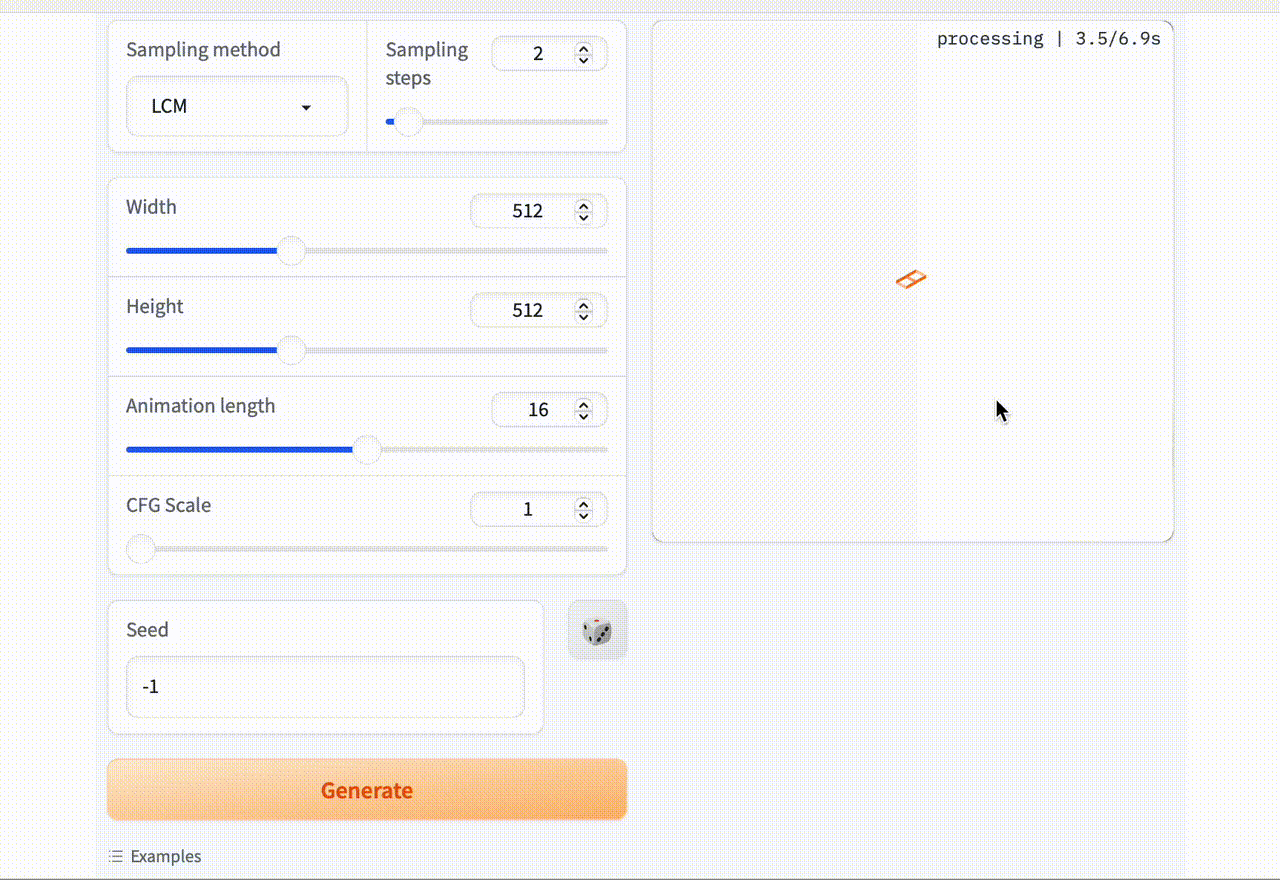 AnimateLCM screenshot 4