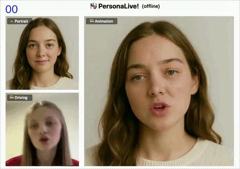 PersonaLive screenshot 1