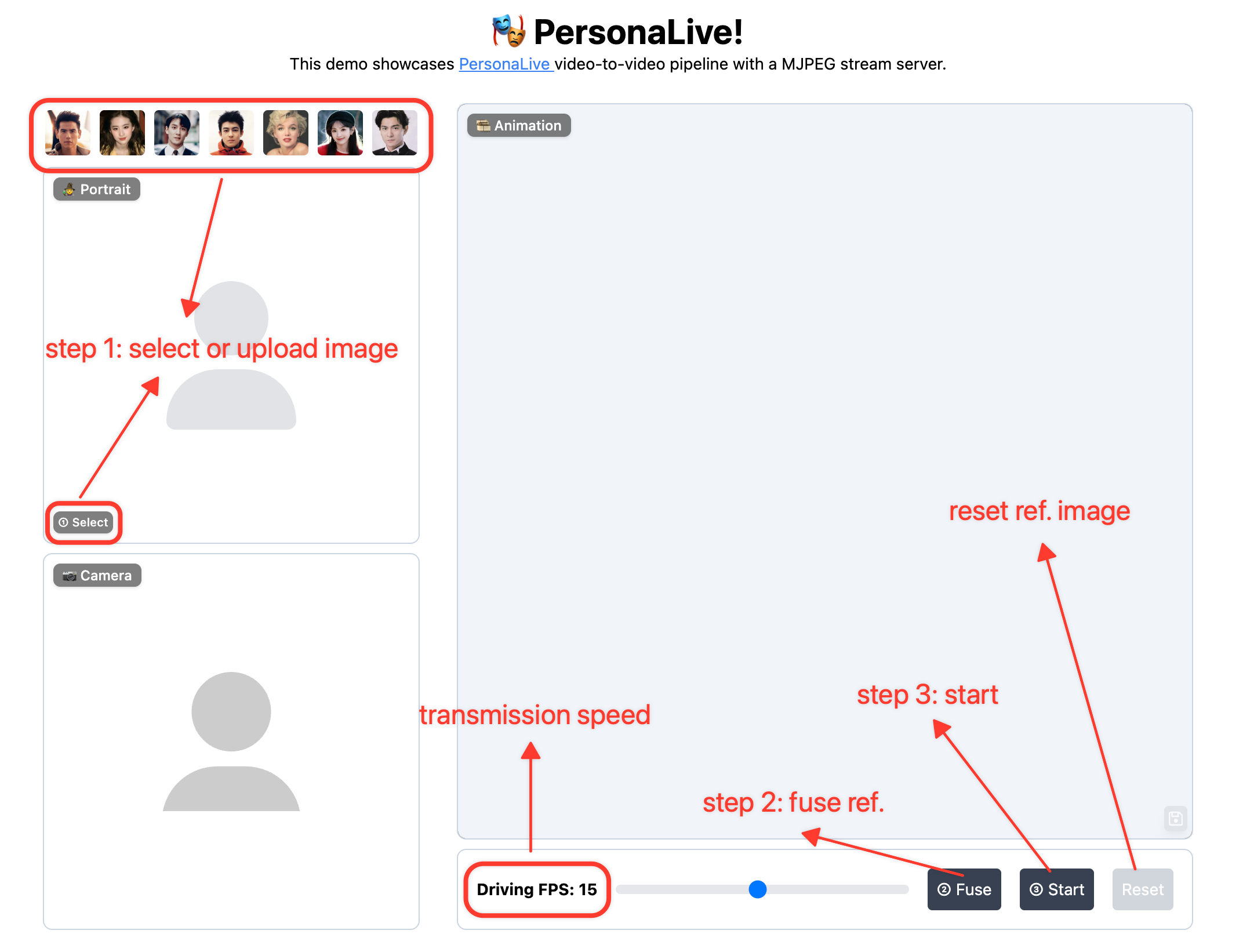 PersonaLive screenshot 4