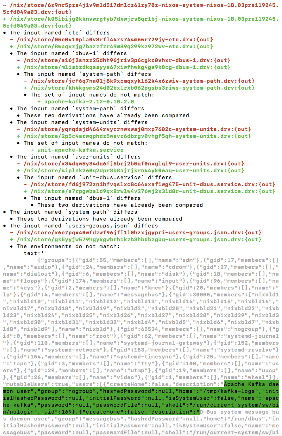 nix-diff screenshot 1