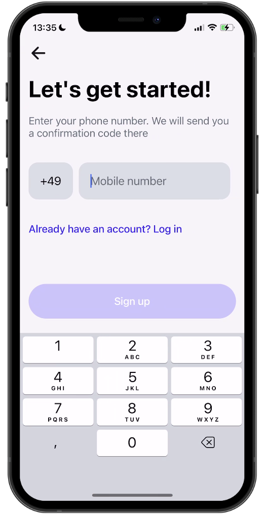 fintech-clone-react-native screenshot 2