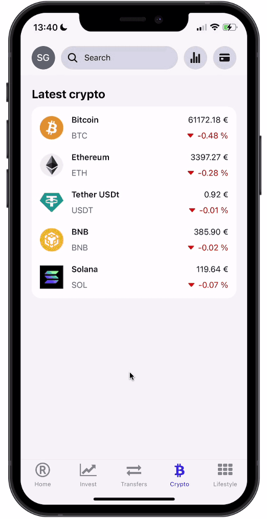 fintech-clone-react-native screenshot 15