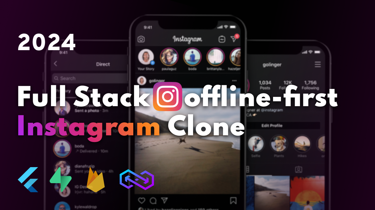 flutter-instagram-offline-first-clone screenshot 1