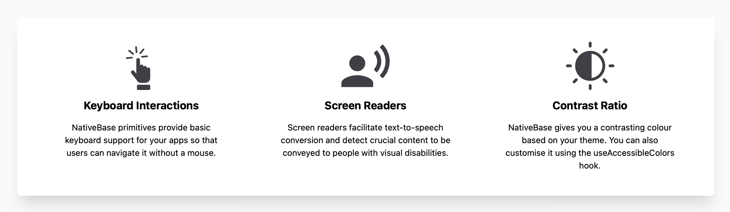 NativeBase screenshot 2