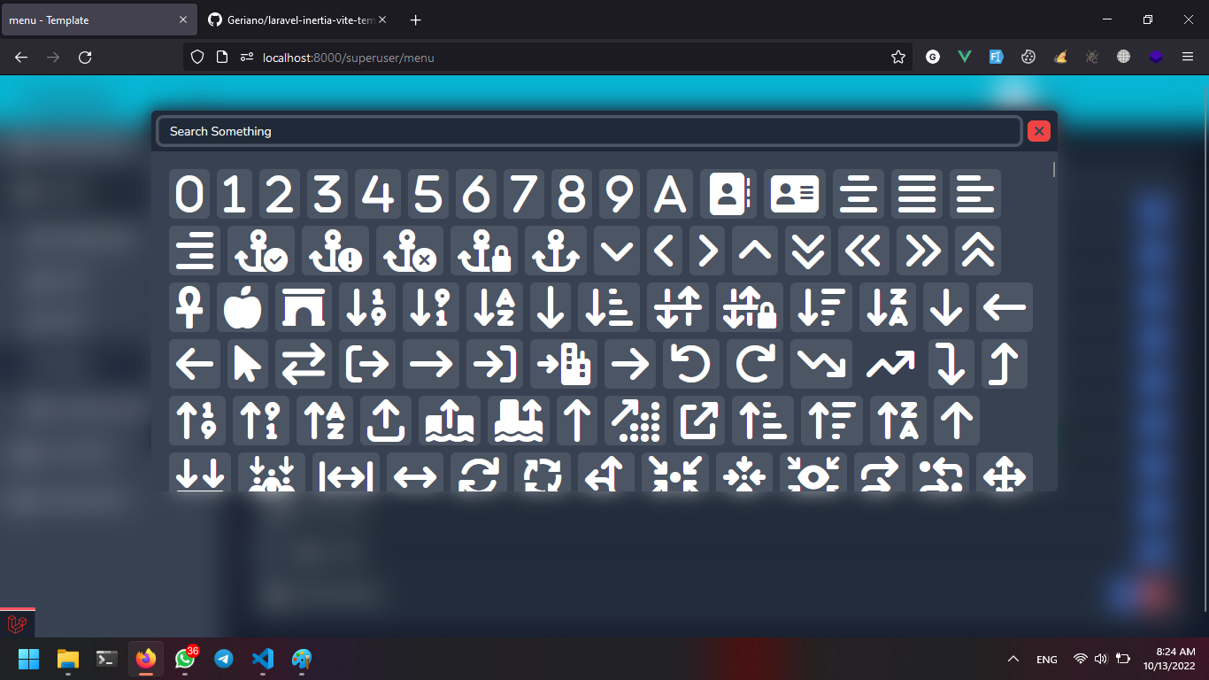 laravel-inertia-vite-template screenshot 13
