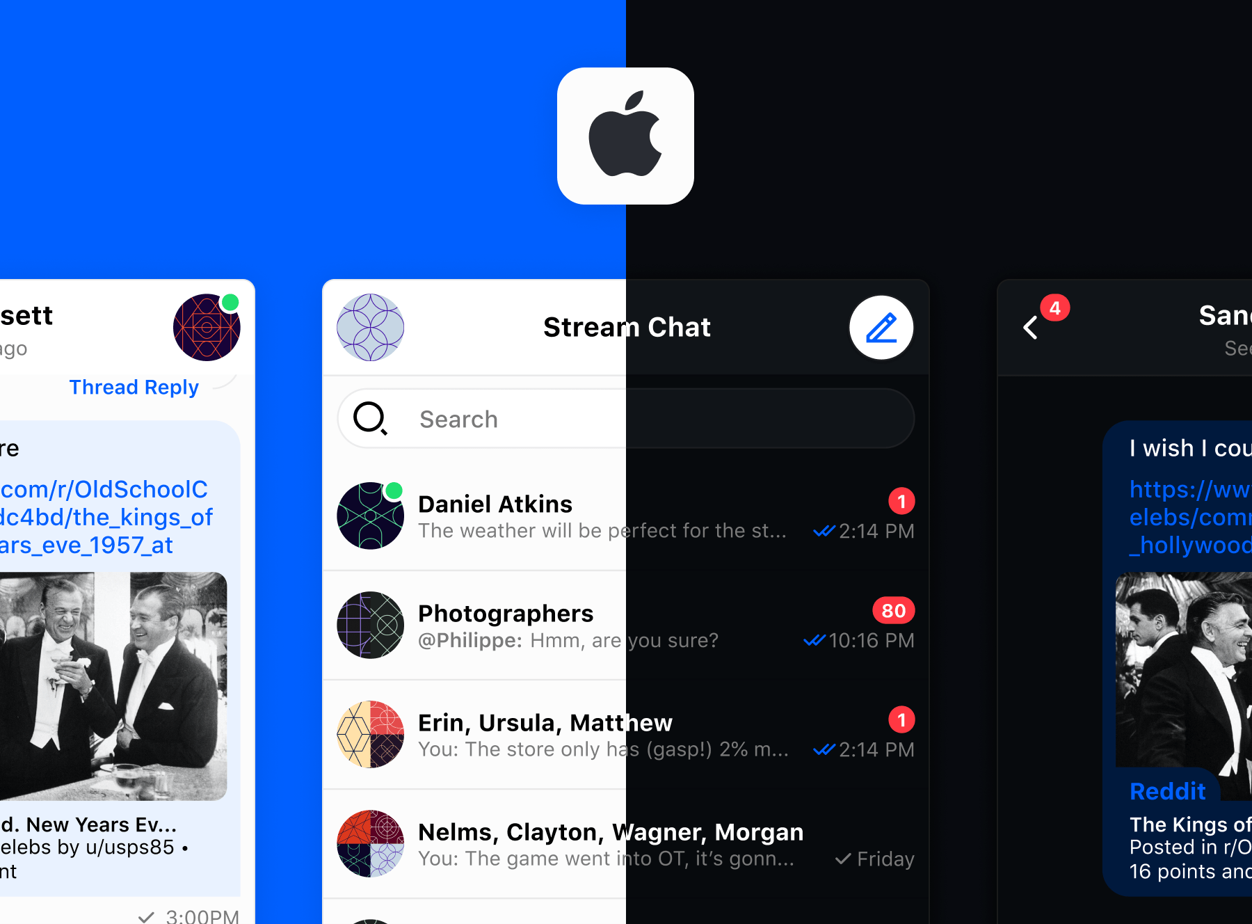 stream-chat-swift screenshot 1
