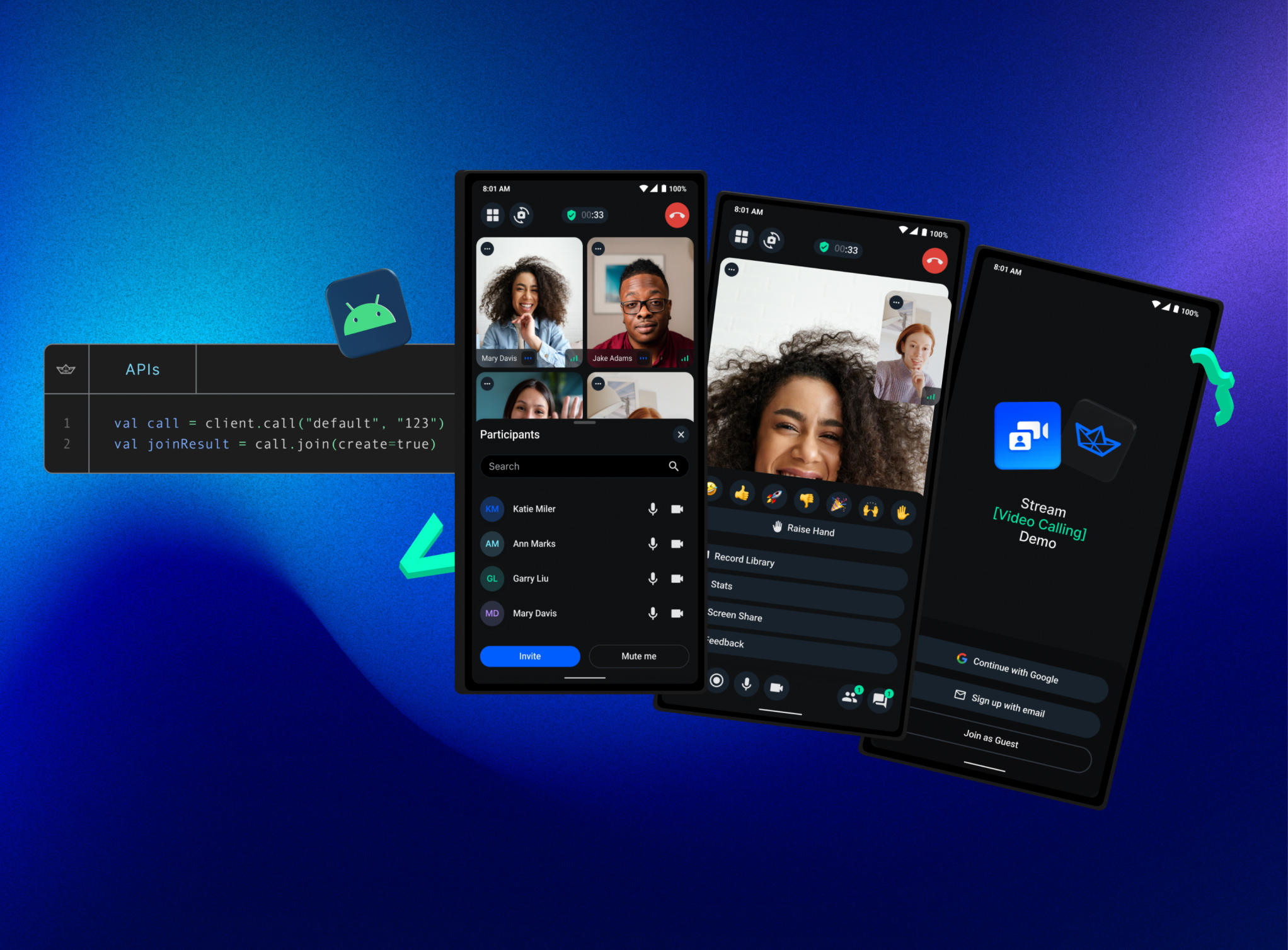 stream-video-android screenshot 1