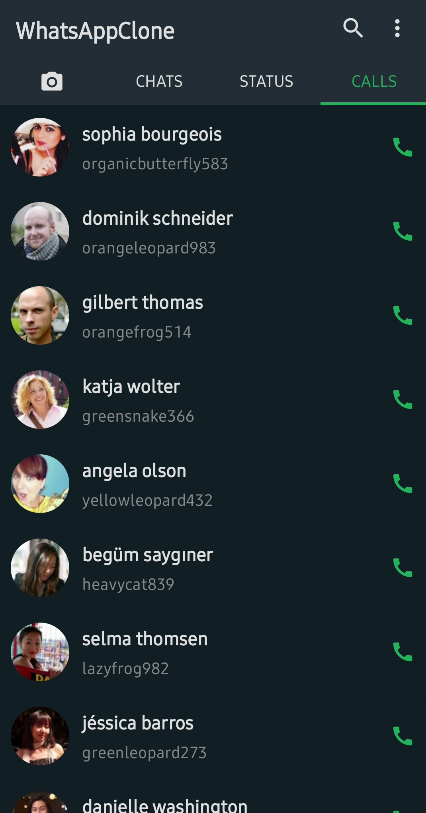 whatsApp-clone-compose screenshot 11